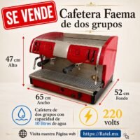 CAFETERA FAEMA REACONDICIONADA