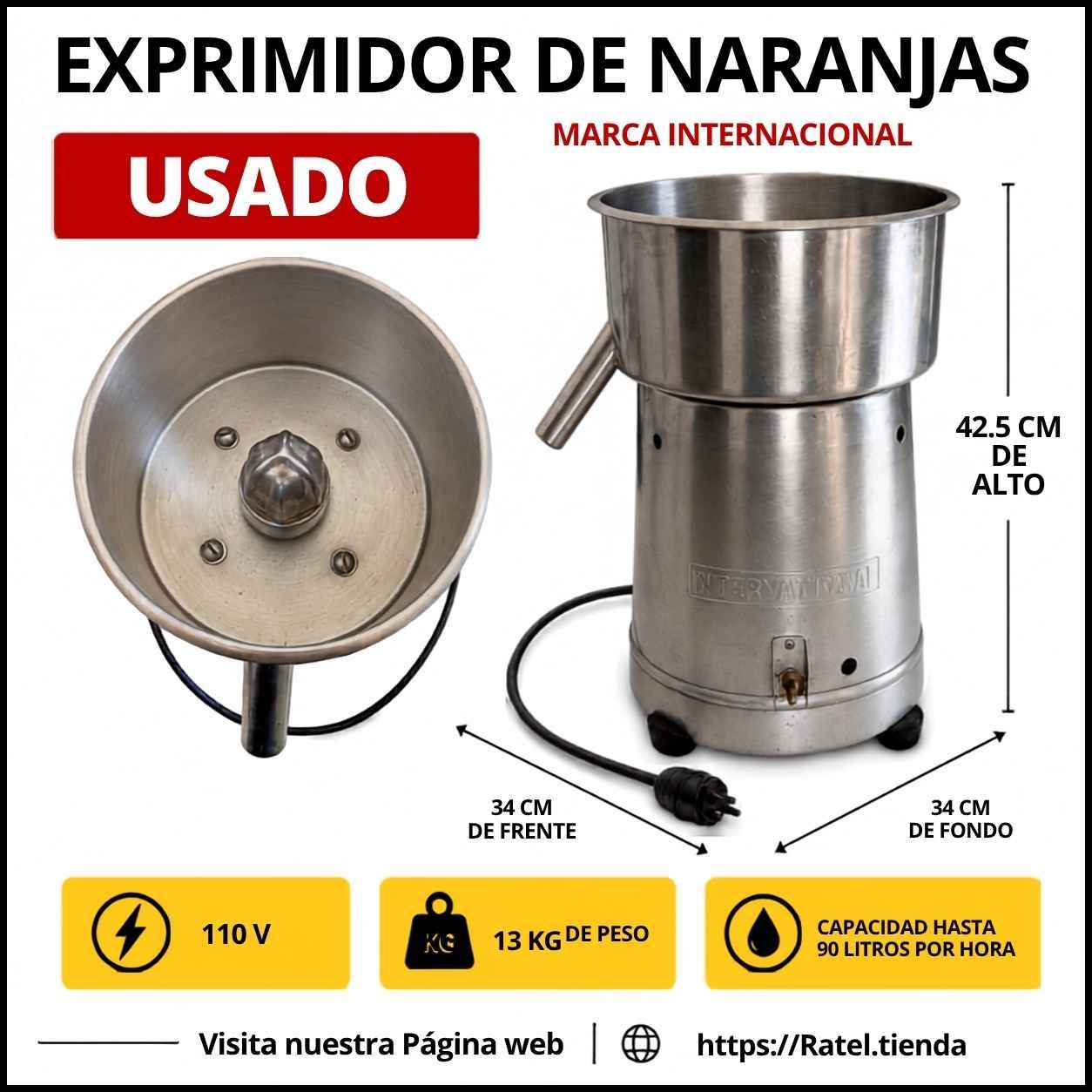 EXTRACTOR DE NARANJAS